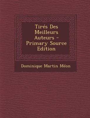 Book cover for Tires Des Meilleurs Auteurs