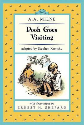 Book cover for Pooh Goes Visiting: Winnie-The-Pooh Easy-To-Read