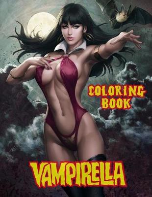 Book cover for Vampirella Coloring Book