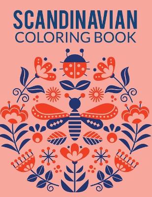 Book cover for Scandinavian Coloring Book