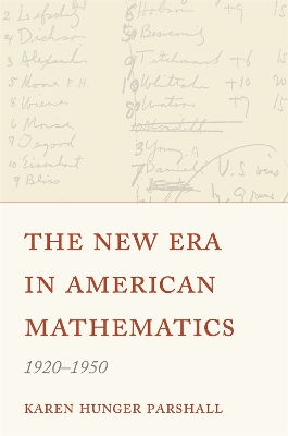 Book cover for The New Era in American Mathematics, 1920-1950