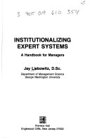 Book cover for Institutionalizing Expert Systems