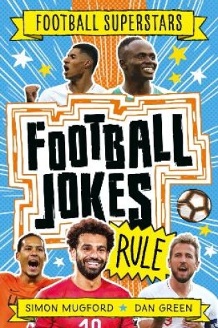 Cover of Football Superstars: Football Jokes Rule