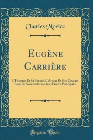 Cover of Eugène Carrière