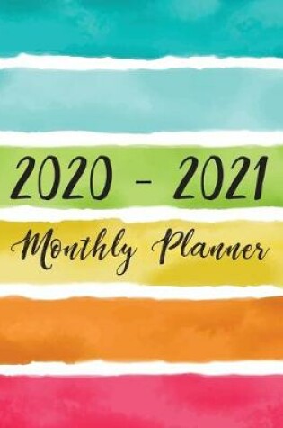 Cover of 2020-2021 Monthly Planner