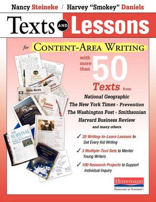 Book cover for Texts and Lessons for Content-Area Writing