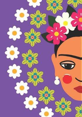 Book cover for Whimsical Frida Folk Art Lined Undated Journal