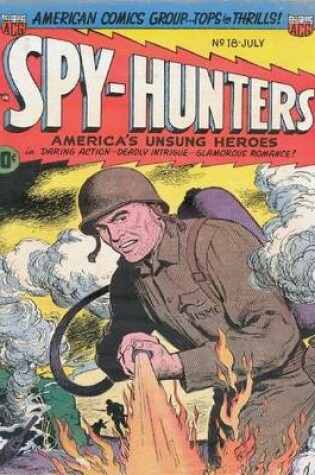 Cover of Spy-Hunters Number 18 War Comic Book