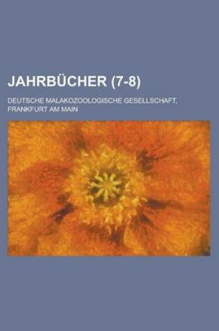 Cover of Jahrbucher (7-8 )