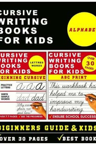 Cover of Cursive writing books for kids