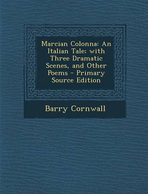 Book cover for Marcian Colonna