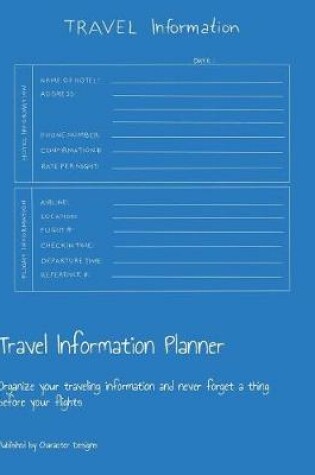 Cover of Travel Information Planner