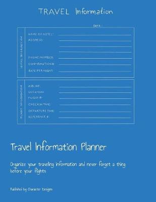 Book cover for Travel Information Planner