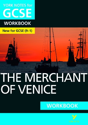 Cover of The Merchant of Venice: York Notes for GCSE Workbook: test your knowledge and feel ready for 2025 and 2026 assessments and exams