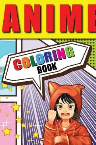 Cover of Manga Coloring Book for Teens