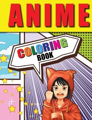 Book cover for Manga Coloring Book for Teens