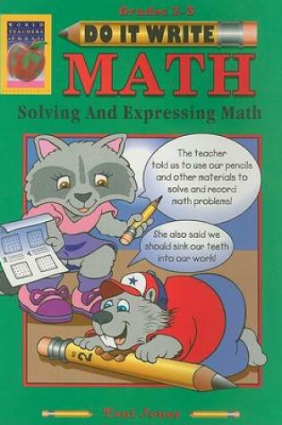 Cover of Do It Write Math, Grades 2-3