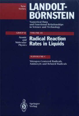 Book cover for Nitrogen-Centered Radicals, Aminoxyls and Related Radicals