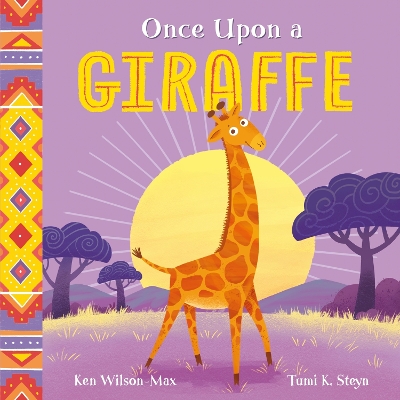 Book cover for Once Upon a Giraffe