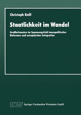 Cover of Staatlichkeit Im Wandel