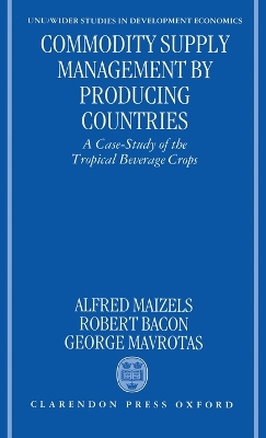 Book cover for Commodity Supply Management by Producing Countries