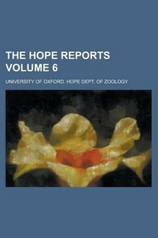 Cover of The Hope Reports (V. 4 1900-03)