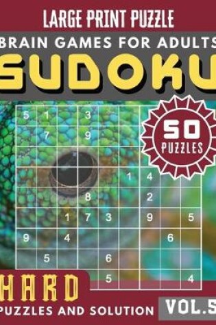 Cover of Hard Sudoku Large Print