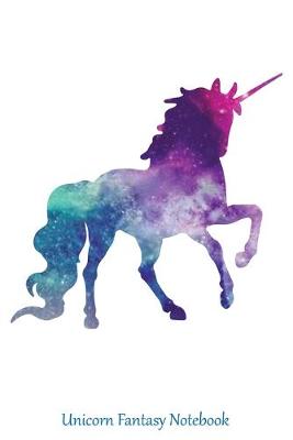 Book cover for Unicorn Fantasy Notebook