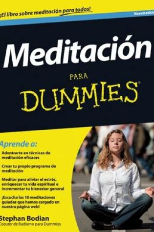 Cover of Meditacion Para Dummies