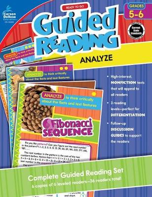 Cover of Ready to Go Guided Reading: Analyze, Grades 5 - 6