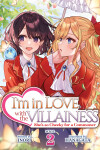 Book cover for I'm in Love with the Villainess: She's so Cheeky for a Commoner (Light Novel) Vol. 2