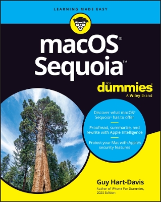 Book cover for macOS Sequoia For Dummies