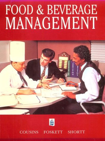 Book cover for Food and Beverage Management