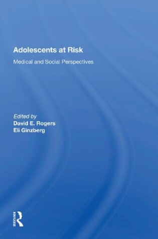 Cover of Adolescents at Risk