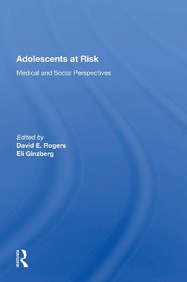 Book cover for Adolescents at Risk