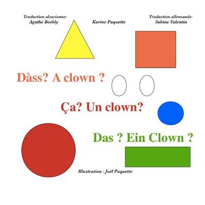 Cover of Ca? Un clown? Dass? A clown? Das? Ein clown?