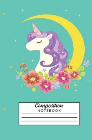 Cover of Unicorn composition notebook