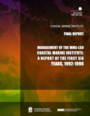 Book cover for Management of the MMS-LSU Coastal Marine Institute