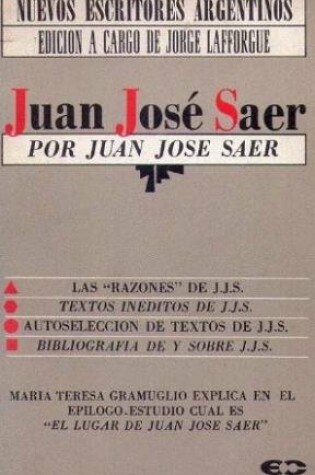 Cover of Juan Jose Saer Por Juan Jose Saer