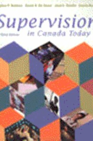 Cover of Supervision in Canada Today