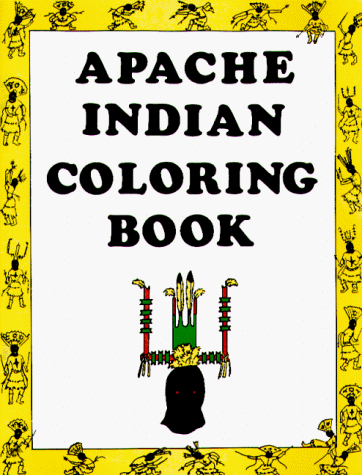 Book cover for Apache Indian Coloring Book