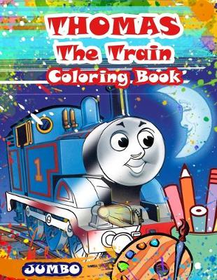 Book cover for Thomas The Train Coloring Book