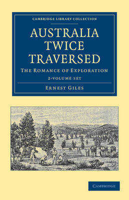 Book cover for Australia Twice Traversed 2 Volume Set