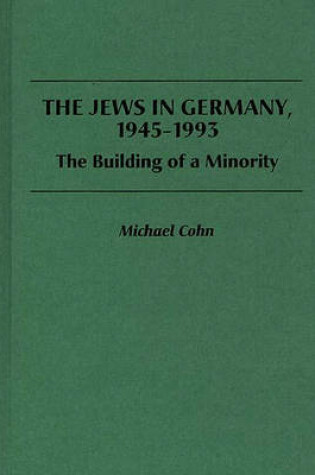 Cover of The Jews in Germany, 1945-1993