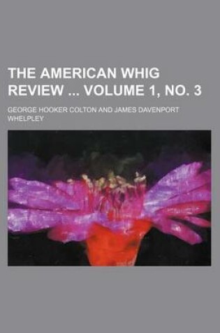 Cover of The American Whig Review Volume 1, No. 3