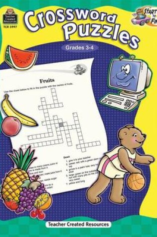 Cover of Start to Finish: Crossword Puzzles Grd 3-4