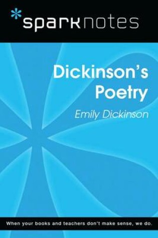 Cover of Dickinson's Poetry (Sparknotes Literature Guide)