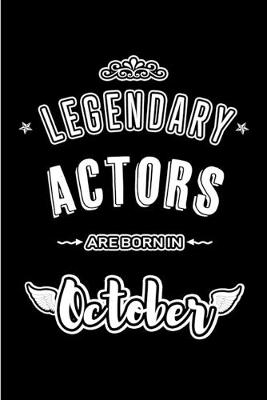 Book cover for Legendary Actors are born in October