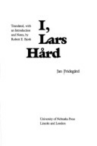 Cover of I, Lars Hard