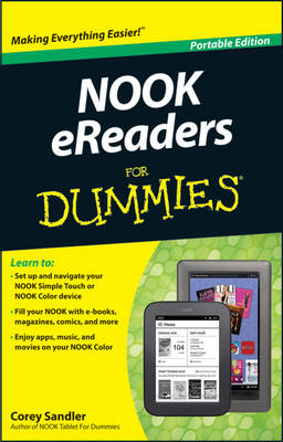 Book cover for NOOK eReaders For Dummies